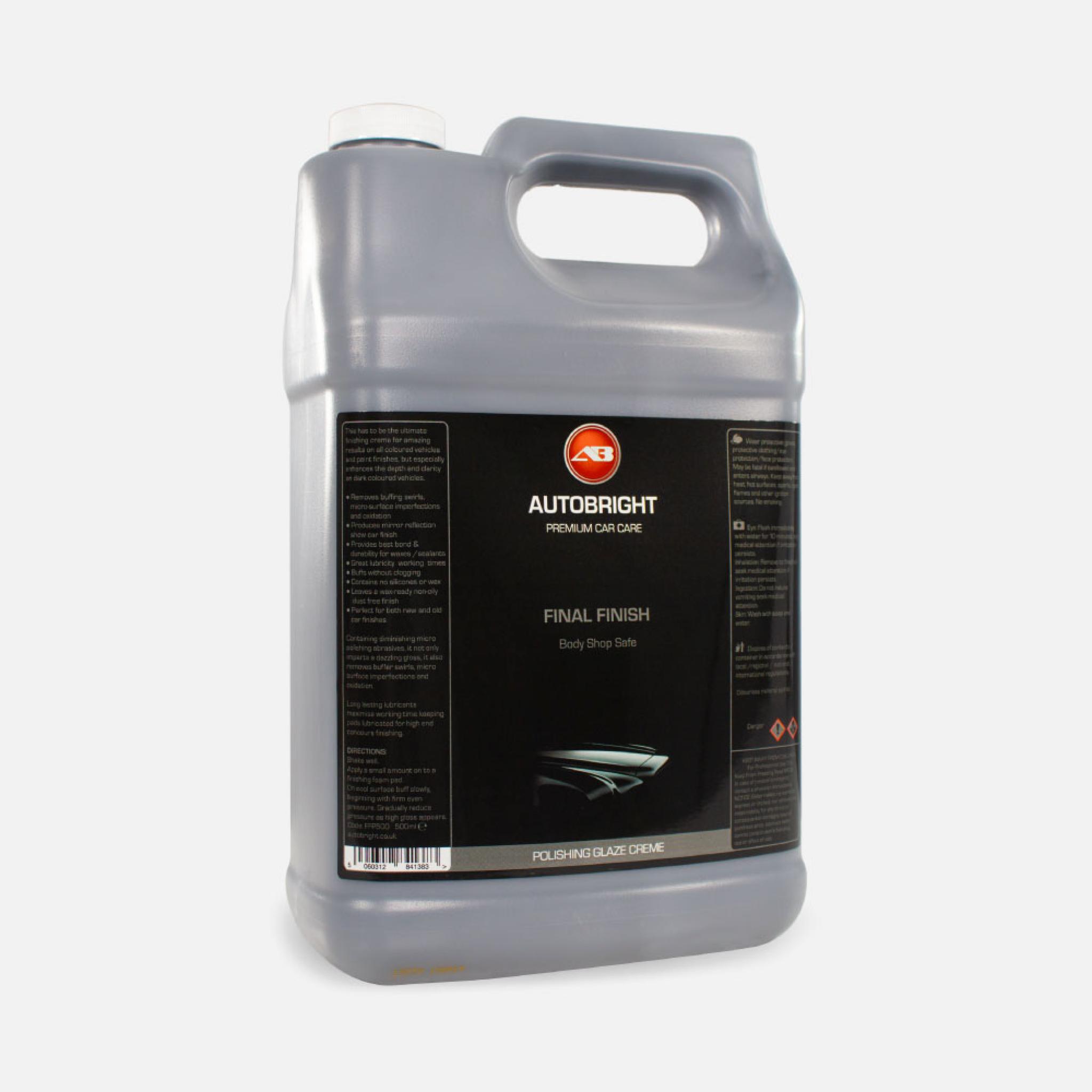 Final Finish 250ml 500ml 1L 1Gallon Autobright